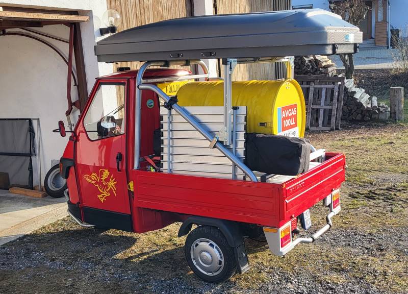 Ape reisefertig Ape reisefertig